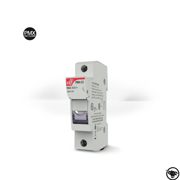 Разединител за предпазители - клас CC, 1Р, 10x38, до 30A, 600V AC/DC