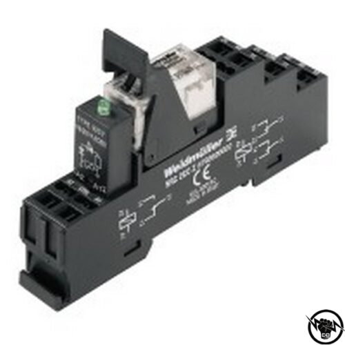 Реле с цокъл - RCL, 24 V DC, 1 CO, (AgNi), 16 A / 250 V AC, LED индикация, защитен диод, пружинни клеми