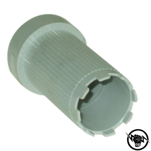 Инструмент за затягане на фиксиращите гайки на бутони, ключове и индикатори