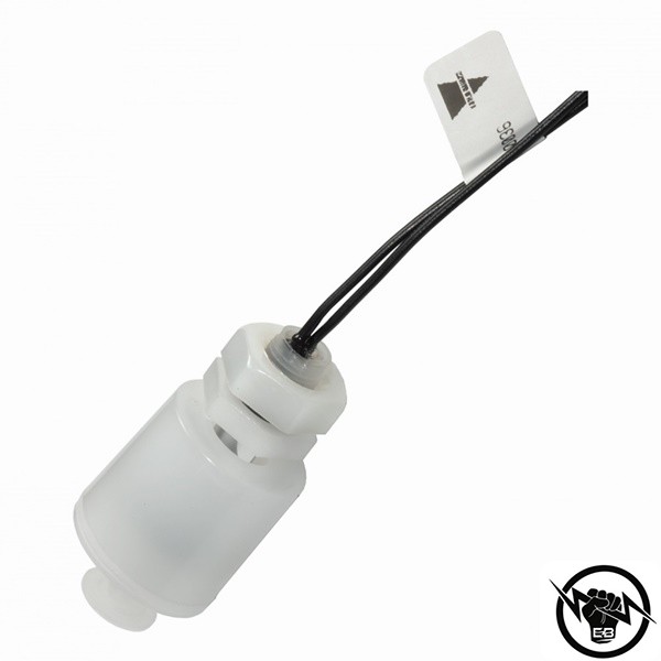 Магнитен сензор за ниво - корпус от пластмаса (Ø17.5 x 90 mm), NO или NC (реверсивен) контакт (0.5A, 50VA), до 240 V AC или до 200 V DC, свръзване с кабел 0.3 m, раб. темп. от -20 до 80 °C, IP 67 (IP 68)