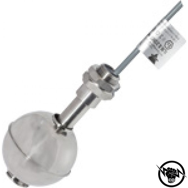 Магнитен сензор за ниво - корпус от неръждаема стомана (Ø45 x 76 mm), CO контакт (1A, 60VA), до 230 V AC/DC, свръзване с кабел 2 m, раб. темп. от -20 до 60 °C, IP 67 (IP 68), ATEX