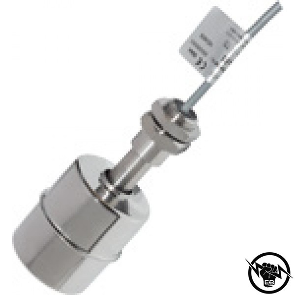 Магнитен сензор за ниво - корпус от пластмаса (Ø31 x 53 mm), NO или NC (реверсивен) контакт (0.5A, 50VA), до 240 V AC или до 200 V DC, свръзване с кабел 0.3 m, раб. темп. от -20 до 80 °C, IP 67 (IP 68)