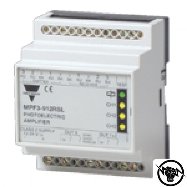 Фотоелектрически бариерен сензор, контролер - корпус от пластмаса (86 x 50 x 57 mm), Обхват: 15 m, изход реле (ниско напрежение) - 4 NO, захранване 12 - 24 V AC/DC, свръзване с клеморед, раб. темп. от -20 до 60 °C, IP 40, 3 канала