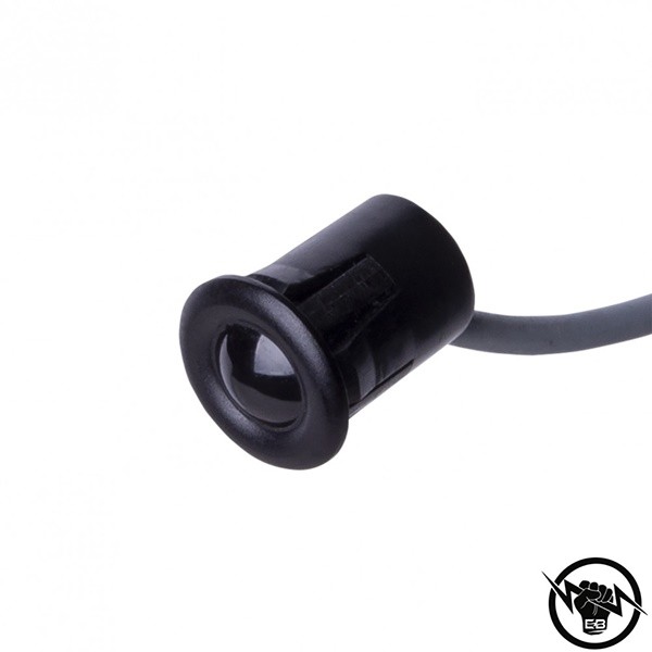 Фотоелектрически бариерен сензор, приемник - корпус от пластмаса (Ø11 x 24,5 mm), Обхват: 15 m, захранване от контролер, свръзване с кабел 10 m, раб. темп. от -20 до 60 °C, IP 67