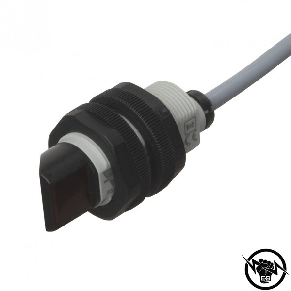 Фотоелектрически бариерен сензор, излъчвател - корпус от пластмаса (M18 x 54 mm), Обхват: 16 m, захранване 10 - 30 V DC, свръзване с конектор M12, раб. темп. от -25 до 60 °C, IP 67, радиален