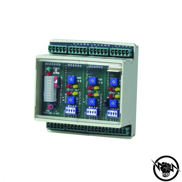 Фотоелектрически бариерен сензор, контролер - корпус от пластмаса (95 x 117 x 53 mm), Обхват: до 50 m, изход NPN - NO, захранване 18 - 33 V DC, свръзване с клеморед, раб. темп. от -20 до 50 °C, IP 20, 8 канала