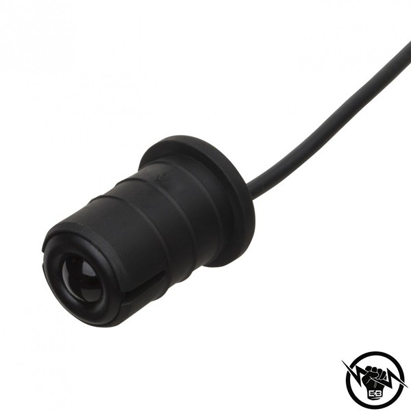 Фотоелектрически ретро-рефлекторен сензор с поляризация - корпус от пластмаса (75 x 18 x 36 mm), Обхват: 3 m, изход NPN - CO, захранване 10 - 30 V DC, свръзване с кабел 2 m, раб. темп. от -20 до 60 °C, IP 67