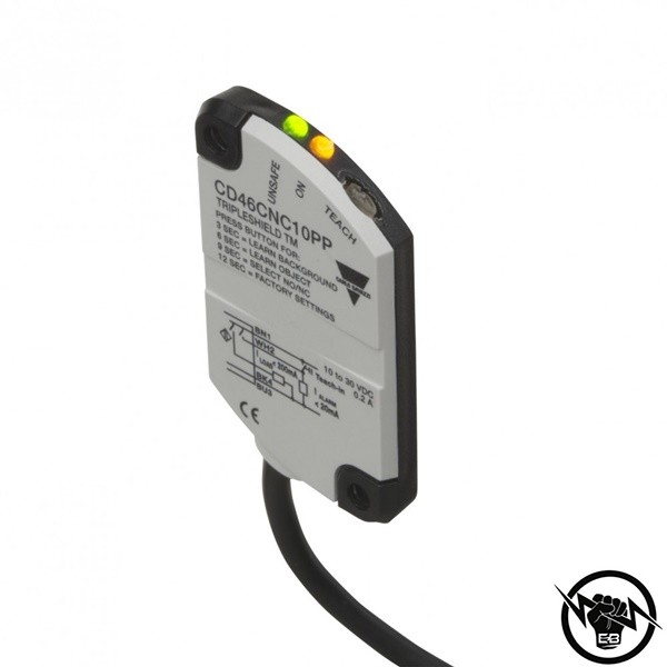 Капацитивен сензор за ниво - корпус от пластмаса (50 x 30 x 7 mm), Обхват: 6 mm, изход NPN - NO, захранване 10 - 30 V DC, свръзване с кабел 2 m, раб. темп. от 0 до 60 °C, IP 67