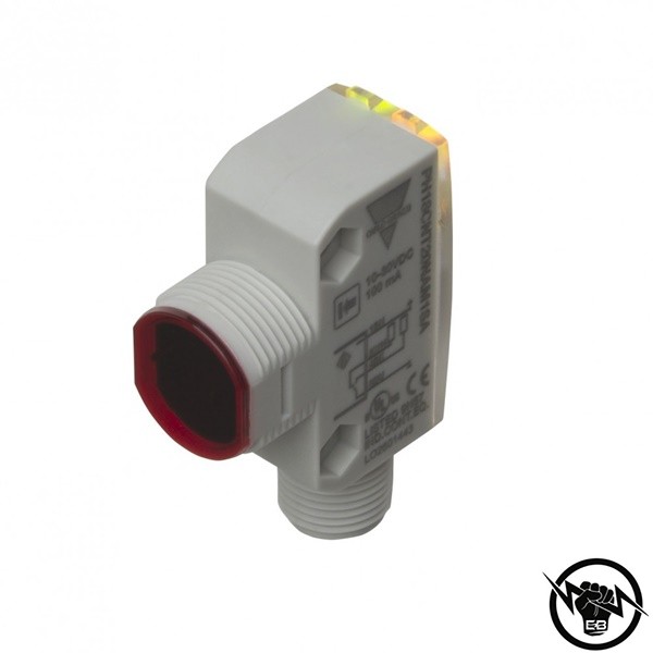 Фотоелектрически дифузен сензор - корпус от пластмаса (M18 (21 x 15 x 35 mm)), Обхват: 1 m, изход NPN - CO, захранване 10 - 30 V DC, свръзване с кабел 2 m, раб. темп. от -25 до 60 °C, IP 67