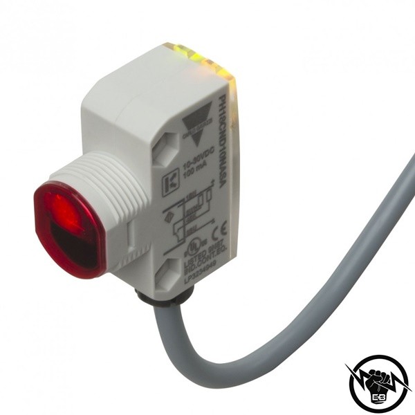 Фотоелектрически бариерен сензор, излъчвател - корпус от пластмаса (M18 (21 x 15 x 35 mm)), Обхват: 20 m, захранване 10 - 30 V DC, свръзване с конектор M12, раб. темп. от -25 до 60 °C, IP 67