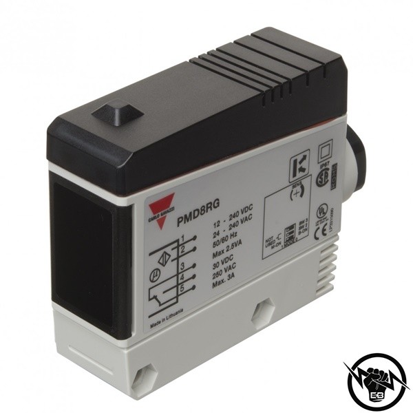 Фотоелектрически бариерен сензор, приемник - корпус от пластмаса (68 x 71 x 25 mm), Обхват: 20 m, изход реле - CO, захранване 24 V AC/DC, свръзване с клеморед, раб. темп. от -25 до 55 °C, IP 67