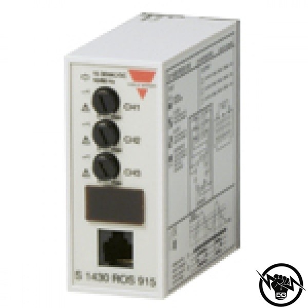 Фотоелектрически бариерен сензор, контролер - корпус от пластмаса (80 x 75 x 35 mm), Обхват: до 50 m, изход NPN/PNP - NO/NC, захранване 12 - 30 V AC/DC, монтаж към цокъл за DIN шина, раб. темп. от -20 до 50 °C, IP 20, 3 канала