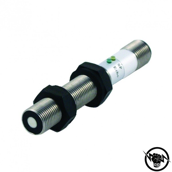 Ултразвуков сензор - корпус от неръждаема стомана (M12 x 79 mm), Обхват: 200 mm, изход PNP: NO, NC, захранване 10 - 30 V DC, свръзване с конектор M12, раб. темп. от -20 до 70 °C, IP 65, функция за дистанционно обучение