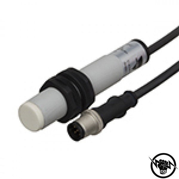 Ултразвуков сензор - корпус от пластмаса (M18 x 60.4 mm), Обхват: 300 mm, изход аналогов: 4...20 mA, захранване 10 - 30 V DC, свръзване с конектор M12, раб. темп. от -20 до 60 °C, IP 67, функция за обучение