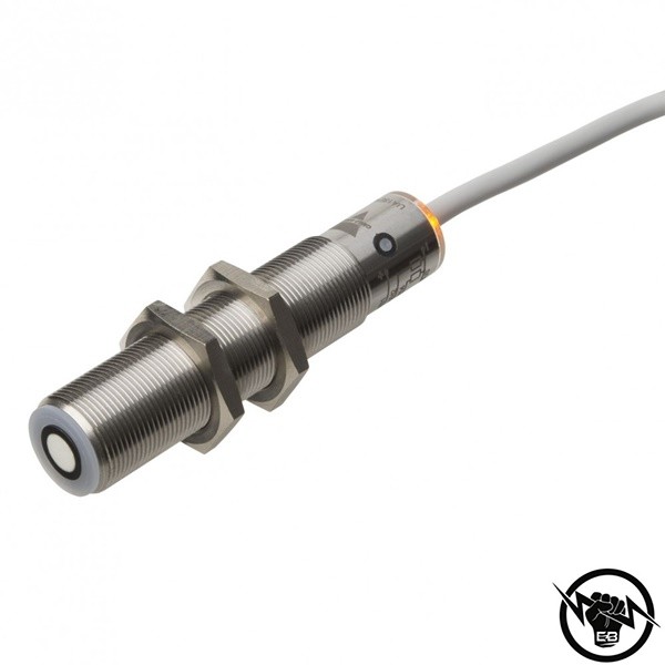 Ултразвуков сензор - корпус от неръждаема стомана (M18 x 78 mm), Обхват: 1.5 m, изход аналогов и NPN: 4...20 mA, NO, NC, захранване 15 - 30 V DC, свръзване с конектор M12, раб. темп. от -20 до 60 °C, IP 67, функция за обучение