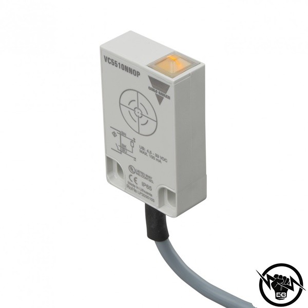 Капацитивен сензор за ниво - корпус от пластмаса (35 x 55 x 15 mm), Обхват: 10 mm, изход NPN - NC, захранване 5 - 30 V DC, свръзване с кабел 1.5 m, раб. темп. от 0 до 50 °C, IP 65