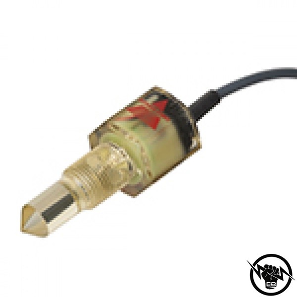 Фотоелектрически сензор за ниво - корпус от пластмаса (3/8" x 74 mm), контактен, изход SCR - NC, захранване 230 V AC, свръзване с кабел 2 m, раб. темп. от -20 до 70 °C, IP 67