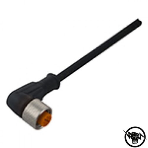 Кабел с конектор M12 - 10 m, 5 пина, PVC изолация, прав