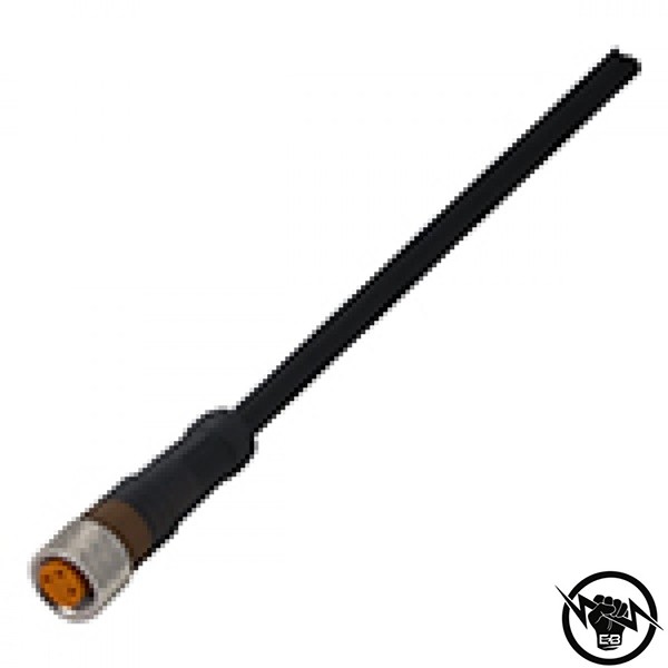 Кабел с конектор M8 - 10 m, 4 пина, PVC изолация, ъглов