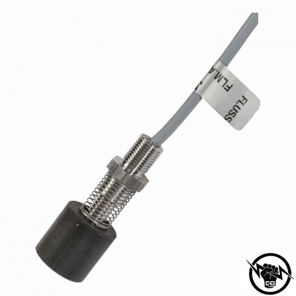 Магнитен сензор за близост - корпус от никелиран месинг (M10 x 30 mm), Обхват: 36 mm, NO контакт (0.5A, 10VA), до 100 V AC, свръзване с кабел 2 m, раб. темп. от -25 до 70 °C, IP 67