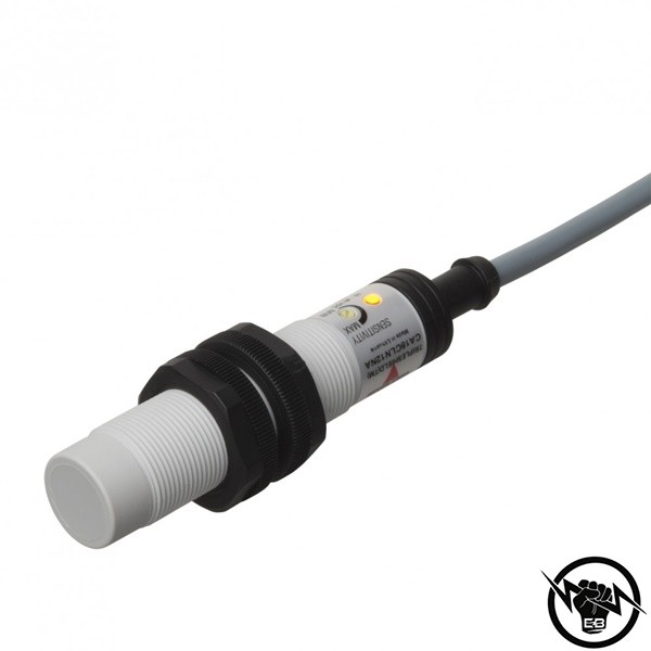 Капацитивен сензор - корпус от неръждаема стомана (M18 x 85 mm), Обхват: 8 mm, изход PNP/NPN - NO/NC - програмируем, захранване 10 - 40 V DC, свързване с конектор M12, раб. темп. от -30 до 85 °C, IP 67, IO-Link