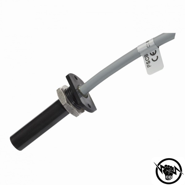 Магнитен сензор за близост - корпус от пластмаса (Ø13.5 x 65 mm), Обхват: 12 mm, NC контакт (3A, 120VA), до 1500 V AC, свръзване с кабел 0.5 m, раб. темп. от -25 до 75 °C, IP 67