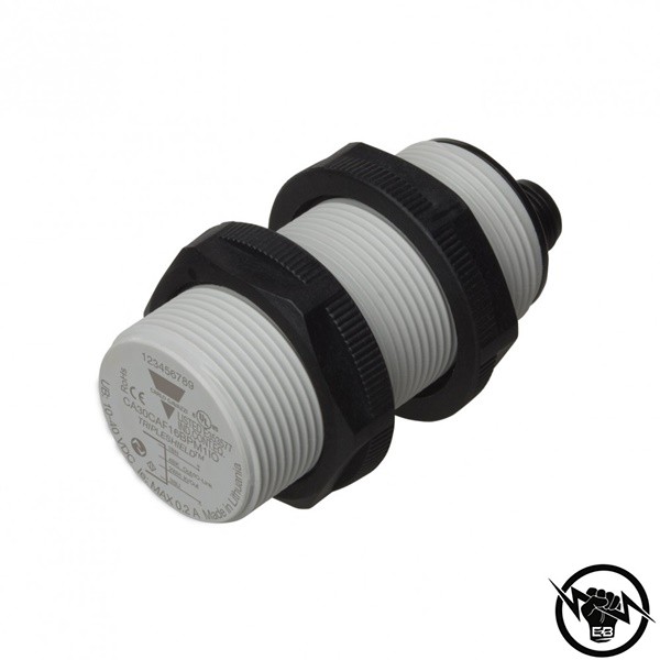 Капацитивен сензор - корпус от пластмаса (M30 x 62.5 mm), Обхват: 16 mm, изход PNP - CO, захранване 10 - 40 V DC, свръзване с кабел 2 m, раб. темп. от -30 до 85 °C, IP 67