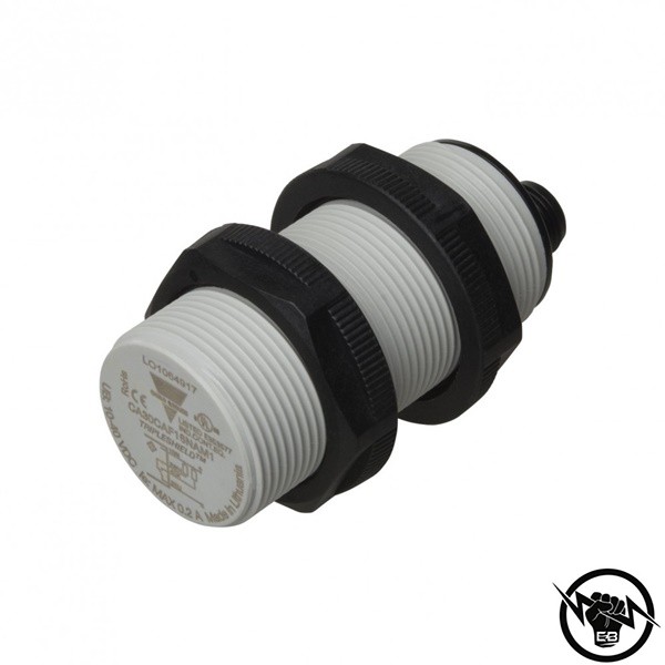 Капацитивен сензор - корпус от пластмаса (M30 x 62.5 mm), Обхват: 25 mm, изход PNP/NPN - програмируем, захранване 10 - 40 V DC, свръзване с кабел 2 m, раб. темп. от -30 до 85 °C, IP 67