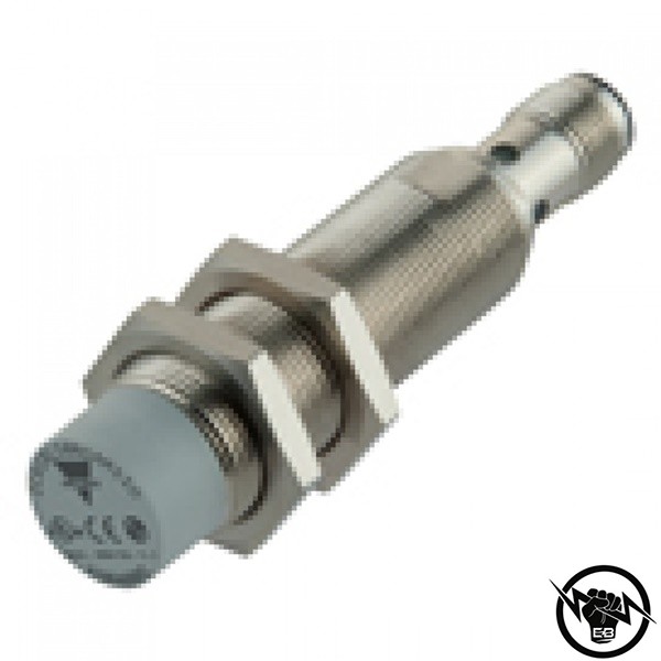 Индуктивен датчик - корпус от никелиран месинг (M18 x 83 mm), Обхват: 14 mm, изход NPN - NO, захранване 10 - 36 V DC, свързване с кабел 2 m, раб. темп. от -25 до 70 °C, IP 67