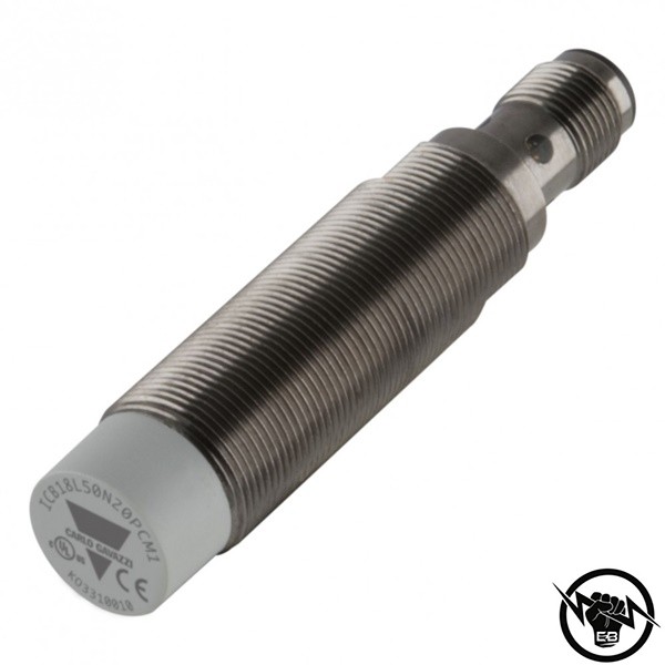 Индуктивен датчик - корпус от никелиран месинг (M18 x 83 mm), Обхват: 20 mm, изход PNP - NC, захранване 10 - 36 V DC, свързване с кабел 2 m, раб. темп. от -25 до 70 °C, IP 67