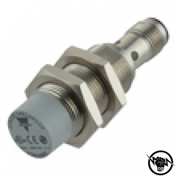 Индуктивен датчик - корпус от никелиран месинг (M18 x 63 mm), Обхват: 14 mm, изход NPN - NO, захранване 10 - 36 V DC, свързване с кабел 2 m, раб. темп. от -25 до 70 °C, IP 67