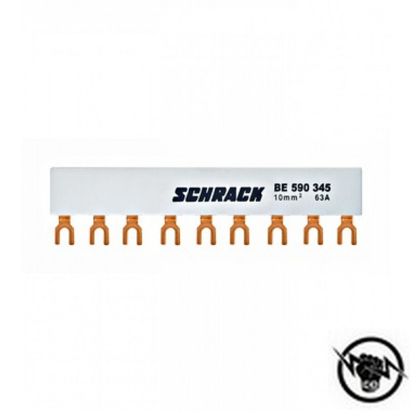 Гребен 3P за 3 мот. защити BE5 + доп. контакт, виличен