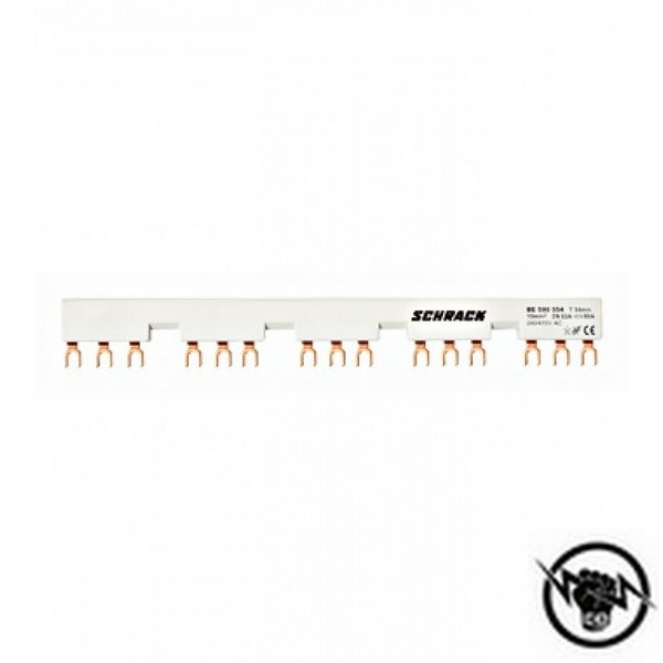 Гребен 3P за 5 мот. защити BE5 + доп. контакт, виличен