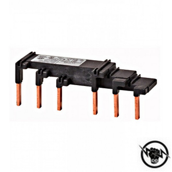 Гребен 3P за 2 моторни защити BE6, 55mm, UL certified